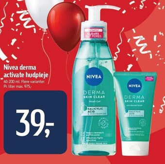Føtex Nivea derma activate hudpleje tilbud
