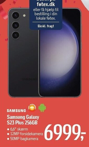 Føtex Samsung galaxy s23 plus 256gb tilbud