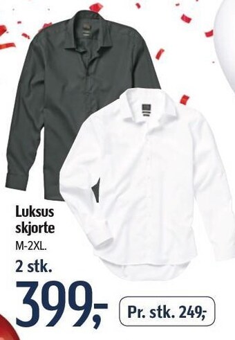 Føtex Luksus skjorte tilbud