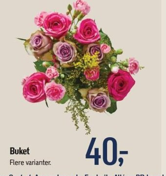 Føtex Buket tilbud
