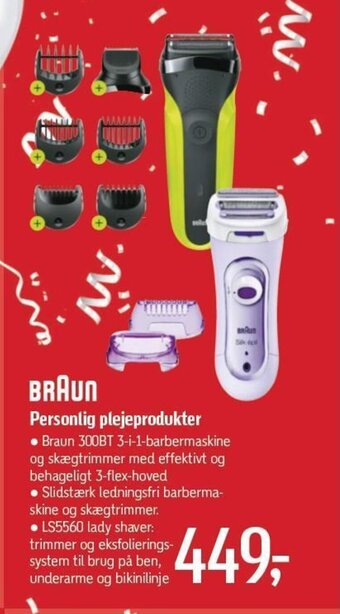 Føtex BRAUN Personlig plejeprodukter tilbud