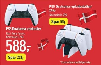 Føtex PS5 Dualsense controller tilbud