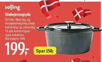 Støbejernsgryde