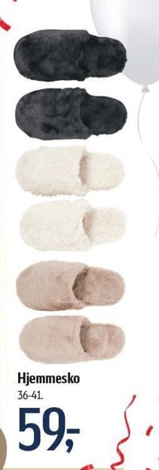 Føtex Hjemmesko 36-41. tilbud