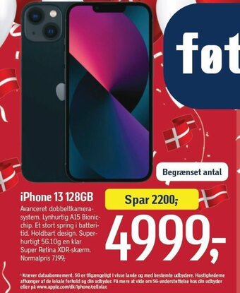 Føtex iPhone 13 128GB tilbud