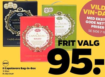 Netto Il Capolavoro Bag-in-Box tilbud