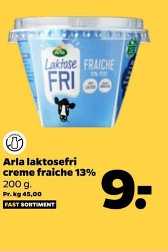 Netto Arla laktosefri creme fraiche 13% 200 g tilbud