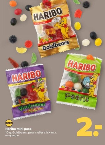 Netto Haribo mini pose tilbud