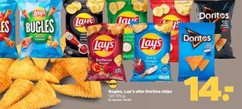Netto Bugles, Lay's eller Doritos chips tilbud