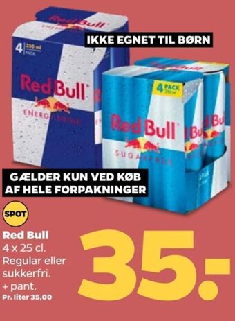 Netto Red Bull tilbud