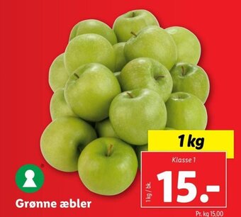 Lidl Grønne æbler tilbud