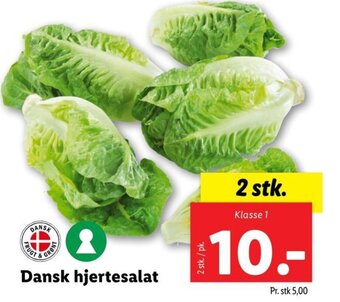 Lidl Dansk hjertesalat tilbud