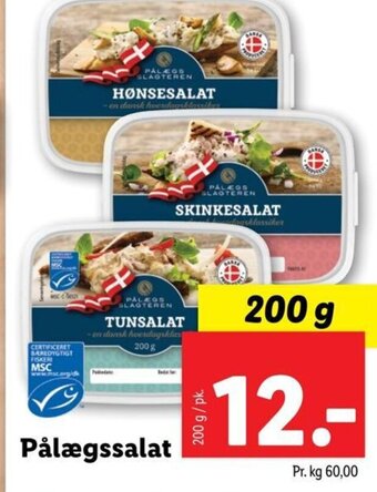 Lidl Pålægssalat tilbud