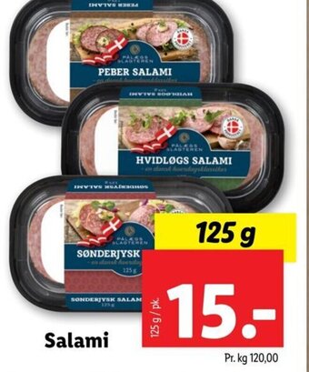 Lidl Salami tilbud