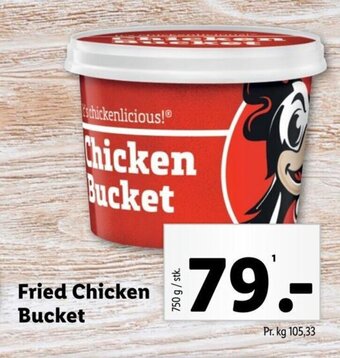 Lidl Fried Chicken Bucket tilbud