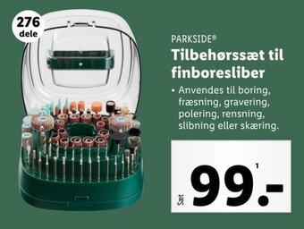 PARKSIDEⓇ Tilbehørssæt til finboresliber