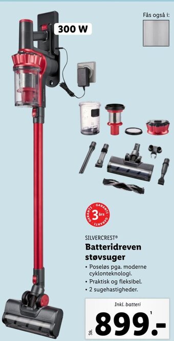 Lidl Batteridreven støvsuger tilbud