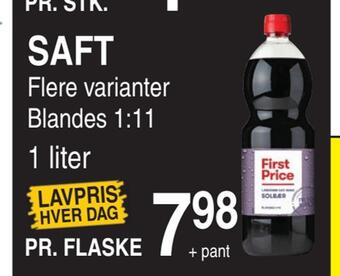 ABC Lavpris Saft tilbud