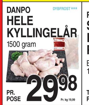 ABC Lavpris Hele kyllingelår tilbud
