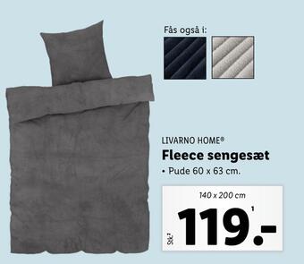 Lidl Fleece sengesæt tilbud