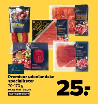 Netto Premieur udenlandske specialiteter tilbud