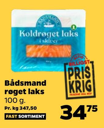 Netto Bådsmand røget laks tilbud