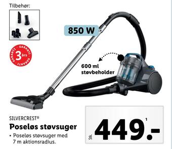 Lidl Poseløs støvsuger tilbud