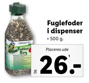 Lidl Fuglefoder i dispenser tilbud