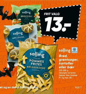 Bilka Brød, grøntsager, kartofler eller bær tilbud