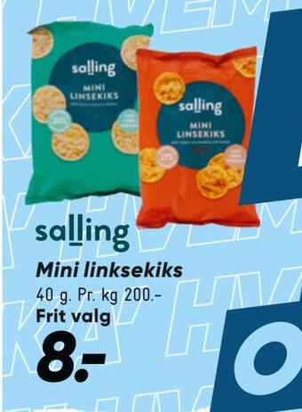 Bilka Mini linksekiks tilbud
