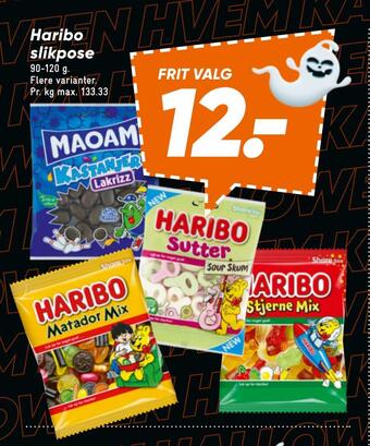 Bilka Haribo slikpose tilbud