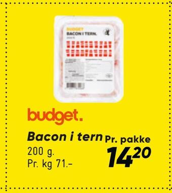 Bilka Bacon i tern tilbud