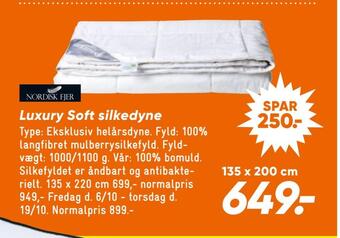 Bilka Luxury soft silkedyne tilbud