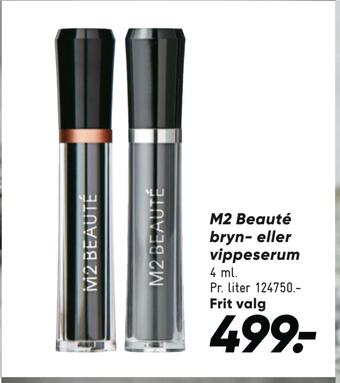 M2 beauté bryn eller vippeserum