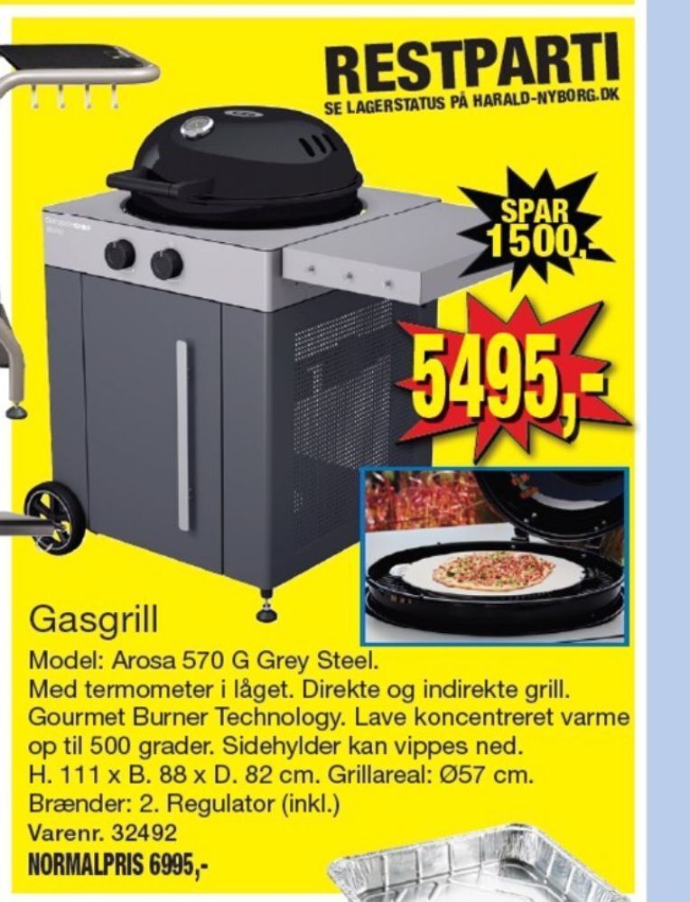 Outdoorchef gasgrill tilbud hos Harald