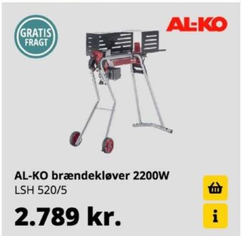 10-4 Byggecenter Al-ko brændekløver tilbud