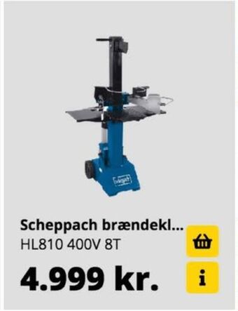 Scheppach brændekløver