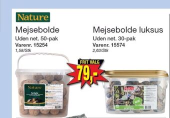 Harald Nyborg Nature mejsebolde tilbud