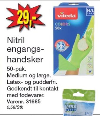 Vileda engangshandsker