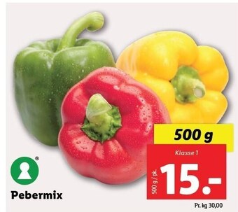 Lidl Pebermix 500 g tilbud