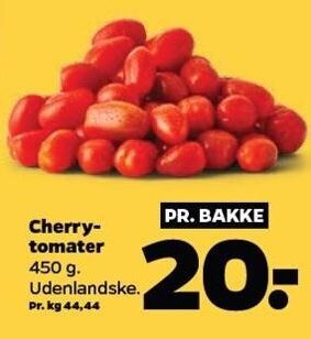 Netto Cherrytomater tilbud