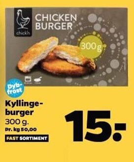 Kyllingeburger