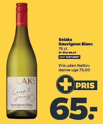Netto Selaks saugvignon blanc tilbud