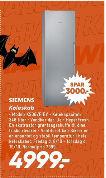 Bilka Køleskab tilbud