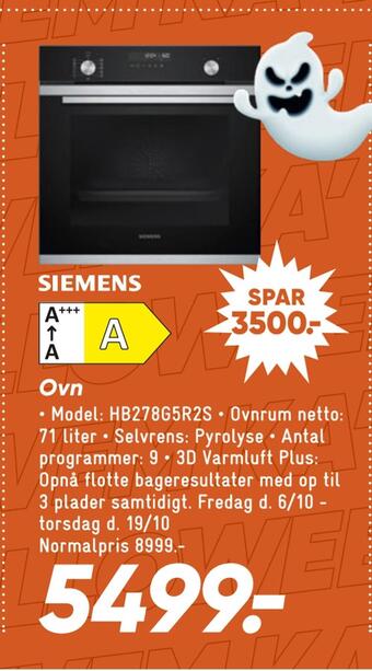 Bilka Ovn tilbud