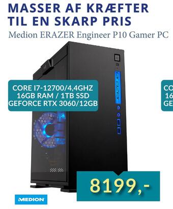 Medion erazer engineer p10 gamer pc