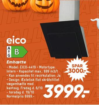 Bilka Emhætte tilbud