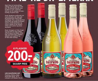 MENY Les dauphins igp tilbud