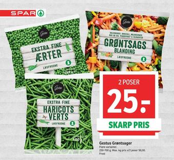 Gestus grøntsager