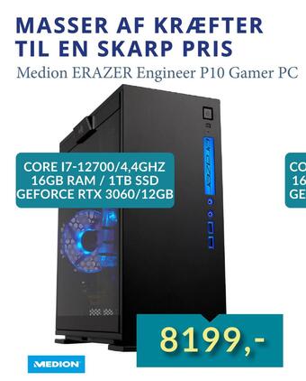 Medion erazer engineer p10 gamer pc